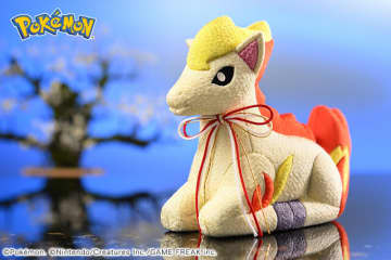 『ポケモン』ポニータを伝統工芸の技で表現！お正月飾りや通年のインテリアとして楽しめる江戸木目込人形として販売