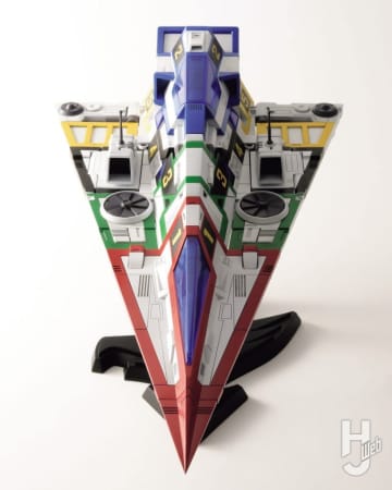 令和の世に「ガッチャスパルタン」が至高の合体プラキットになって復活！5機のGメカへの分離・合体ギミックも完全再現【科学忍者隊ガッチャマンF】