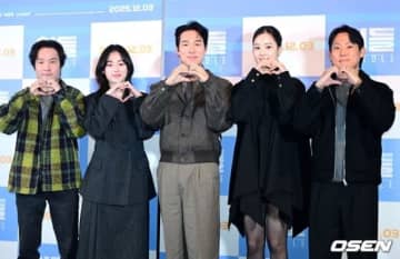 【PHOTO】キム・ヨンジェ＆チェ・イェビンら、映画「ハードル」記者懇談会に出席