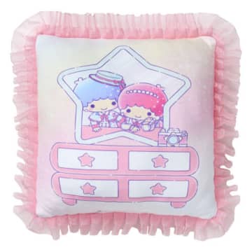 4色で4デザインを取り揃え　サンリオピューロランド キキ＆ララ50周年クッション