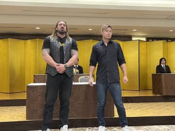 【全日本】綾部蓮＆タロースのＷ200cm超コンビ　最強タッグへ宣戦布告「今のうちに謝罪しておきたい」