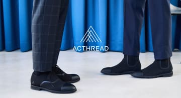 【二子玉川】ビジネスシューズの常識が変わる！撥水・通気性抜群のニットシューズ「ACTHREAD」が蔦屋家電＋に登場！