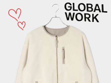 毎年大好評ーーーッ！【グローバルワーク】着回し力100点♡「ぽかぽかブルゾン」