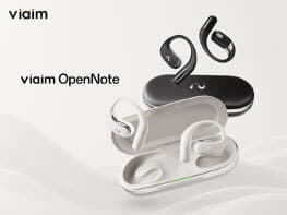 耳をふさがずAIがすべてをこなす、次世代イヤホン「viaim OpenNote」