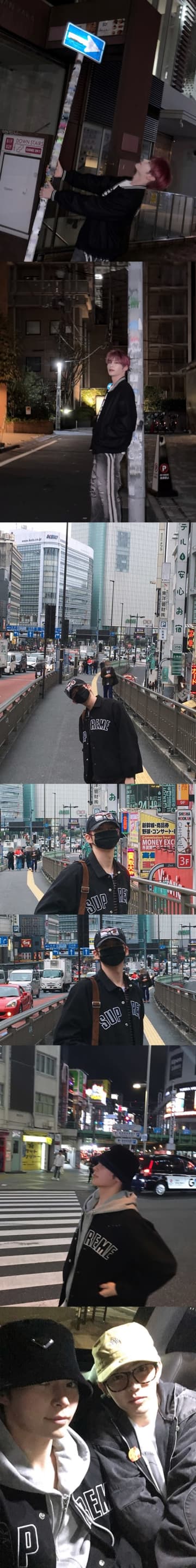 「新宿にいたなんて！」ZB1ソン・ハンビン、イケメンオーラ漂う“東京出没SHOT”が話題【PHOTO】