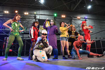 今年も東京コミコンで『アメコミ×プロレス』＆『アクトリング』開催決定！ジョーカーやスパイダーマンがプロレスバトル！