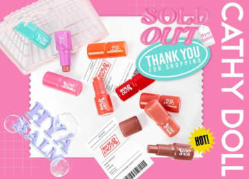 CathyDoll、うるおい続く「ソールドアウトリップバーム」が新登場