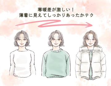 着ぶくれも荷物が増える悩みも解決！薄着だけど暖かい、今どき防寒テクニック〈寒さを防ぐアイテム選び〉【前編】
