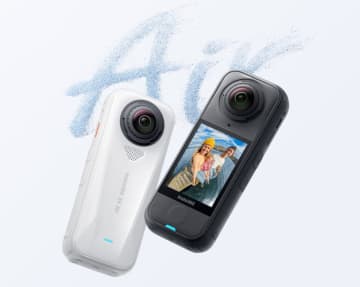 Insta360 X4 Air登場　165gで8K撮影の超軽量360度カメラ