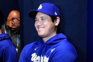 大谷は「妻とベビーカーを押し、愛犬を訓練し…」　LA実況陣が絶賛した「他を圧倒している」能力