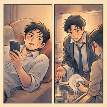 「その程度の給料で偉そうにすんなよ」と見下す夫が、異動後、急に態度が変わったワケ【短編小説】