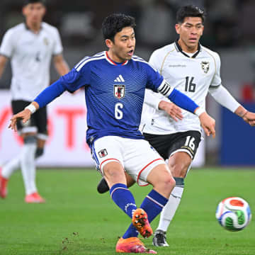 相手のメンタルを削るうえで効果的だった前田のスピードと遠藤のフィジカル。ボリビア戦は“守備の勝利”【日本代表／コラム】