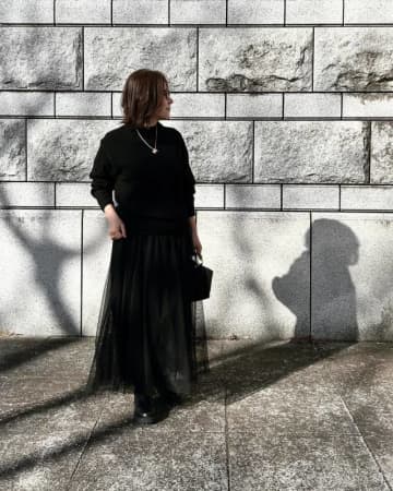 冬にチュールスカートはおかしい？ おしゃれに見せる着こなしポイント