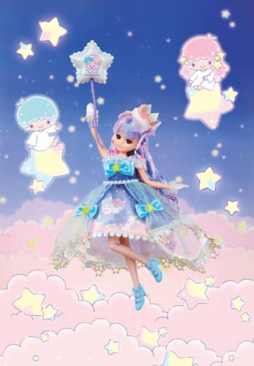 「リカちゃん」×キキ&ララの“ゆめかわいい”世界観がキュート♪ リトルツインスターズ50周年を記念した特別仕様