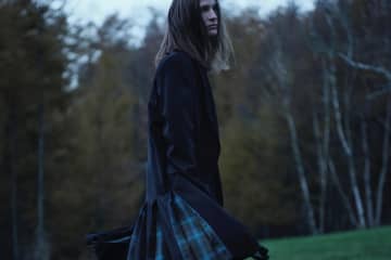 ヨウジヤマモト×ペンドルトン、チェック柄プリーツジャケット＆“まるでブランケット”アウター