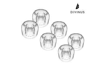 DIVINUS、LSR素材のイヤーピース「PRISM WIDE BORE」にMLサイズを追加。5サイズセットも発売