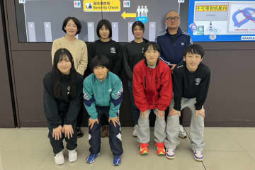 ＜レスリング＞女子混成チーム（11選手）がノルウェー遠征に出発