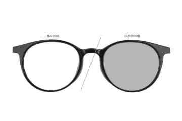 Snow Man目黒蓮が着用するZoffの新作ボストン型サングラス、UV100%カットの調光レンズ