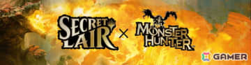 「マジック：ザ・ギャザリング」と「モンスターハンター」シリーズのコラボコレクション「SECRET LAIR x MONSTER HUNTER SUPERDROP」が12月2日に発売！