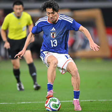 「えげつない」「強すぎる。本当に強すぎる」中村敬斗が称賛した“日本代表戦士の半端ないプレー”「自チームでも見たことがない」【日本代表】