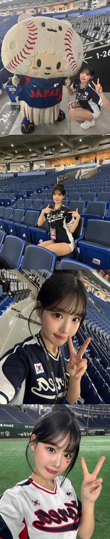 東京ドームで美太もも全開！韓国チアの純白ショーパン衣装に日韓野球ファンもメロメロ「あなたが一番美しい」【PHOTO】
