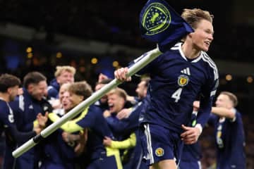 スコットランド、最終節の後半ATにドラマ！　デンマーク撃破で順位逆転…7大会ぶりのW杯本大会へ