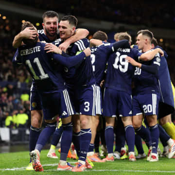 劇的な結末、スコットランドが後半AT弾で“２位→首位浮上”で本大会へ。予選未勝利のチームがプレーオフに進む珍事も【欧州予選】