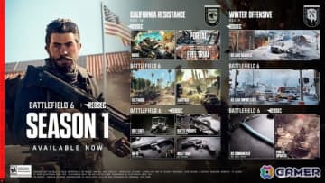 「Battlefiled 6」と「REDSEC」の新シーズン「カリフォルニア・レジスタンス」が公開！11月25日から1周間限定の無料トライアルも実施予定