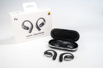 オープンイヤーで周囲の音を聞きながら録音できるAIイヤホン「viaim OpenNote」予約開始