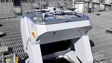 AIドローンで防災力強化へ、三井不動産とKDDIスマートドローンが高層ビル屋上でドローン遠隔飛行の実証実験