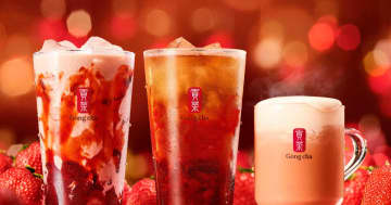 ゴンチャ新作はテンション上がる“いちご”づくしの3種類！フィナンシェや季節の和紅茶も出るよ♪