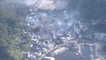 【速報】大分市で170棟以上燃える大規模火災…離島に延焼し自衛隊も消火活動　強風で延焼拡大か乾燥注意報も