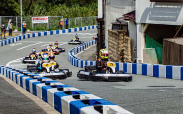 島根県江津市、2回目の公道レース「A1市街地グランプリ」開催 CO2排出の少ないカートで実施