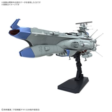 「ヤマトよ永遠に REBEL3199」より「1/1000 宇宙戦艦アリゾナ」が立体化！主砲発射シーンを再現できる陽電子衝撃波パーツも付属