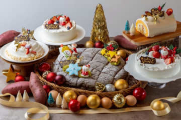 茨城・常総の恵みで仕立てるクリスマス。―天てり卵・県産いちごなど、地域の素材が主役のクリスマスケーキが登場―　～直径27cmのメロンパンからなるビッグリースも登場！さらに12月10日(水)までのご予約でギフトをプレゼント～