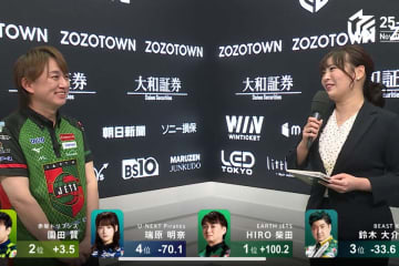 【Ｍリーグ】まつかよが約束！ＨＩＲＯ柴田選手〝愛のメッセージ〟は役満で