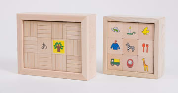 【クリスマスプレゼントに】戸田デザイン研究室がこだわり続ける美しい木製玩具『あいうえお つみき』『 Baby piece（ベビー・ピース）』