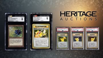 『ポケカ』コレクション最高峰の“ポケモン イラストレーター”などが展示―「東京コミコン2025」にヘリテージ・オークションズが出展へ