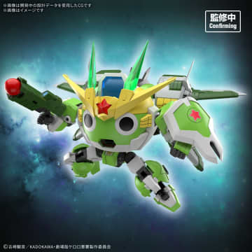 「ケロロ軍曹」より、プラモデル「HG 新ケロロロボ(仮)」2026年6月発売巨大なブースターを装備！