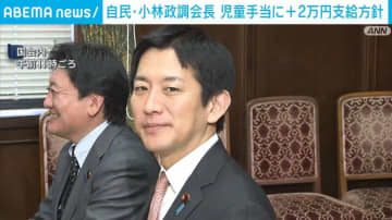 自民・小林政調会長 児童手当に＋2万円支給方針