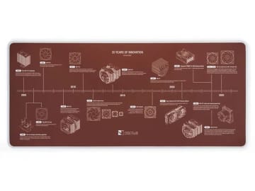 Noctuaの20周年を記念したデスクマット「NP-DM3」が入荷