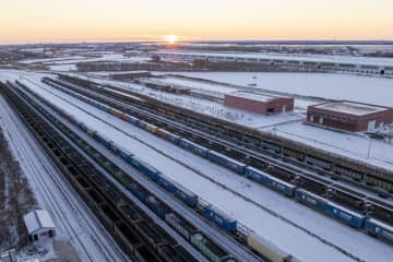 「中欧班列」東ルート、同江通関地の貨物量1400万トン超す