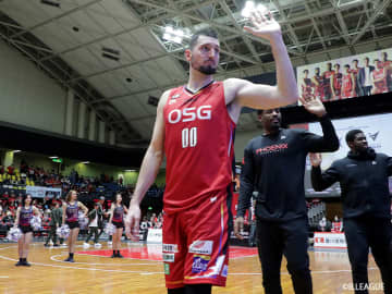 三遠ネオフェニックス、ザックとの短期契約が満了…11試合で平均9.2得点8.3リバウンド