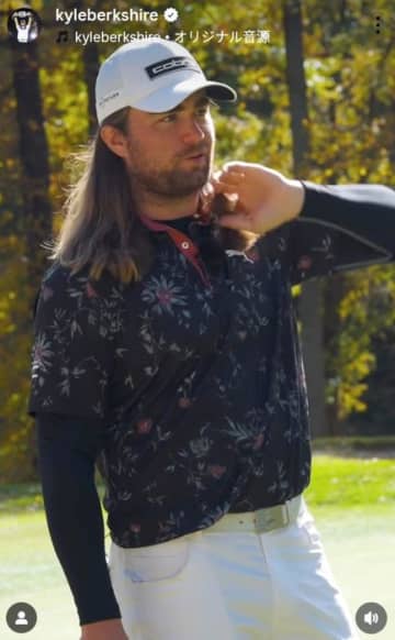 世界ドラコン王者が「最も不条理なバーディ」を動画で公開　アプローチはラフ狙い、バーディパットはバックスピン!?