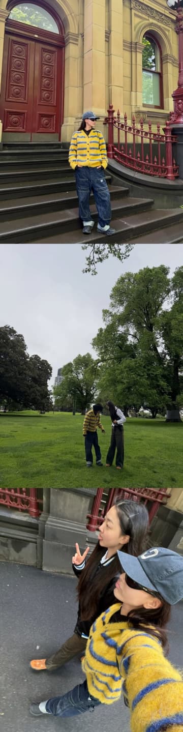 TWICE・ジヒョ、“女優の実妹”との仲良し2SHOT公開！自然体な姿にファン歓喜「最高すぎる」【PHOTO】