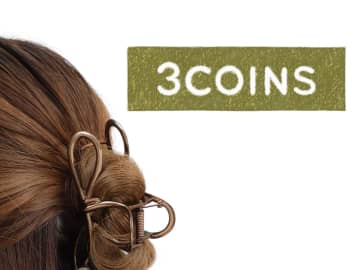 ヘアアレンジ苦手でも大丈夫！【3COINS】サッとまとめるだけ♡「おしゃれヘアクリップ」