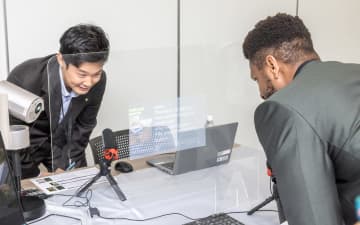 京セラ、「CES2026」出展技術を紹介 「3眼AI測距カメラ」「高分解能ミリ波センサ」など