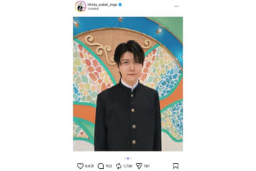 Mrs. GREEN APPLE 若井滉斗、学ラン姿のレアショット　「違和感が全くない」「似合いすぎ」