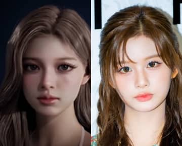 露出衣装もある19禁ゲームに、“ビジュ最強”のK-POPアイドルが登場？「あまりに似すぎている」と議論に