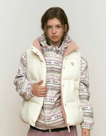 ダウンベストで秋冬のレイヤードコーデを楽しもう♡